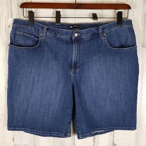 Lee Relaxed Fit Denim Shorts Sz 22W